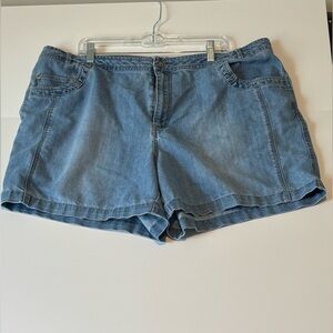 JMS Just My Size Women’s Plus 24W Denim Jean Shorts